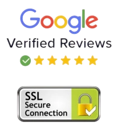 Google Verified and SSL Secure