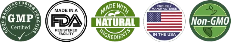FDA, GMP, Natural, USA, Non-GMO