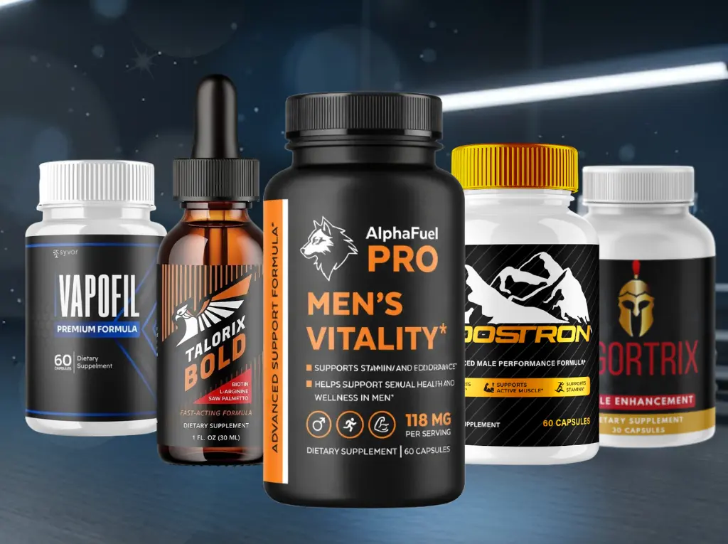 Top 5 Male Performance Supplements